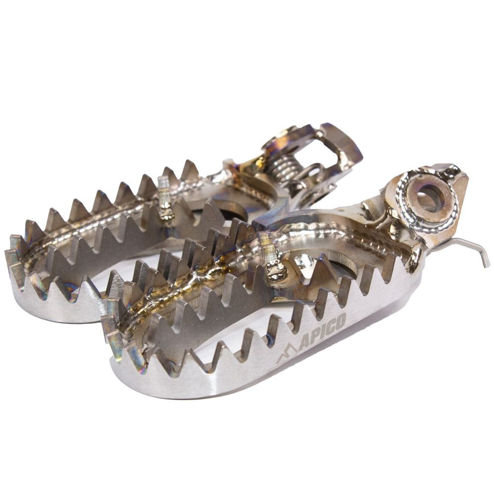 FOOT PEG TITANIUM KTM/HQV/GAS SX/SX-F/TC/FC125-450 23-25,  EXC/EXC-F/TE/FE150-501 24-25,  MC/MC-F/EC/EC-F 24-25  (R)